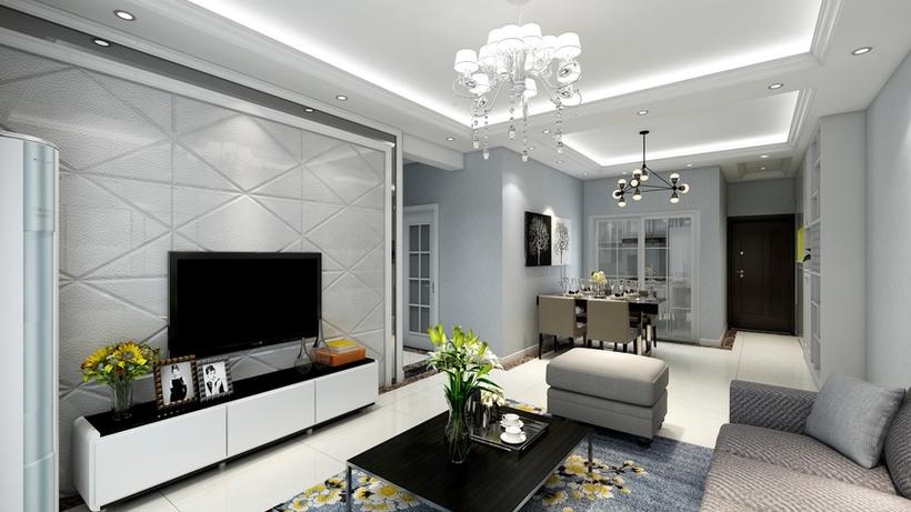 现代客餐厅室内装修设计 打造和谐统一的生活空间